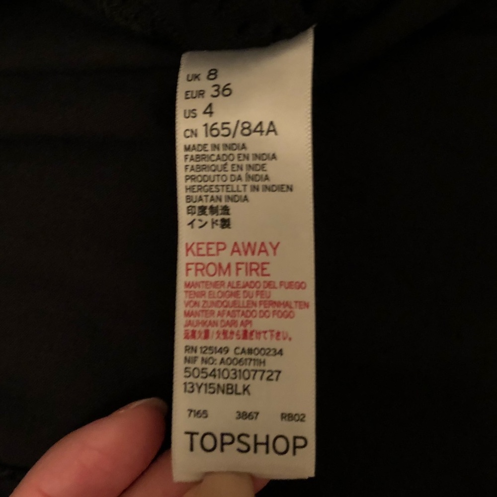 Topshop Broderie Cami Top - Picture 6 of 8